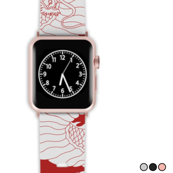 Year of The Dragon 2024 Apple iWatch Band (Red)