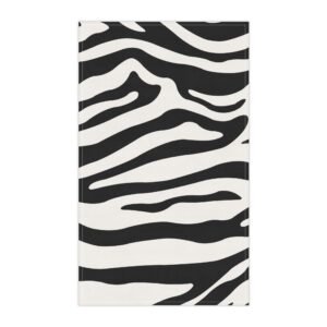 Zebra Cotton Twill Tea Towel