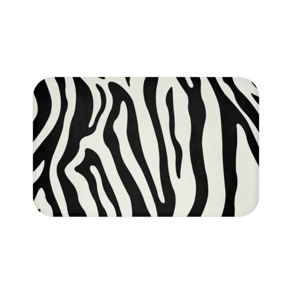 Zebra Stripe Bath Mat