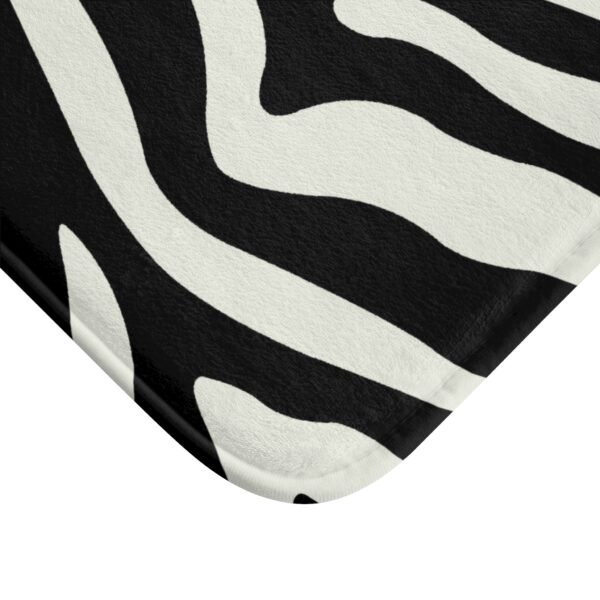 Zebra Stripe Bath Mat - Image 2