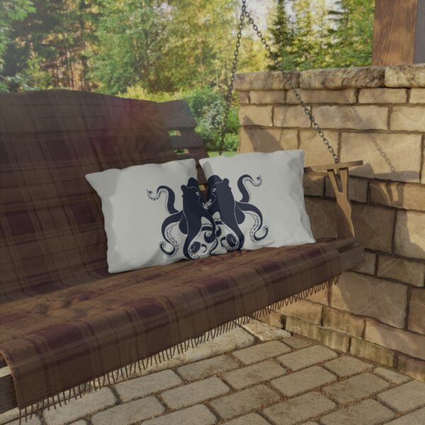 Octopus Outdoor Throw Pillow - Image 4