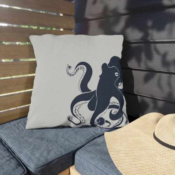 Octopus Outdoor Throw Pillow - Image 11
