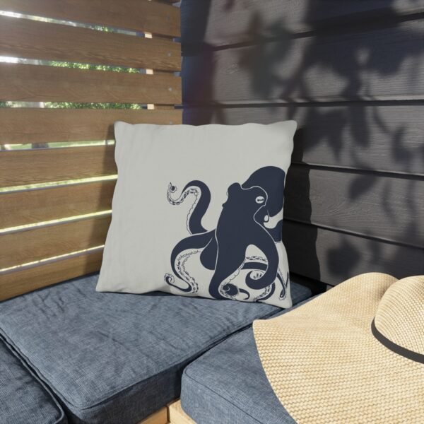 Octopus Outdoor Throw Pillow - Image 3