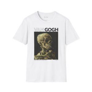 Smoking Skull Van Gogh Tee Unisex T-Shirt