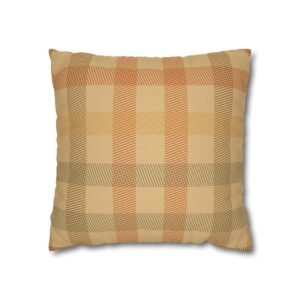 Amber Plaid Pillowcase